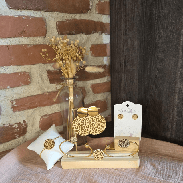 Boucles d’oreilles Leopardia – Élégance Sauvage et Intemporelle
