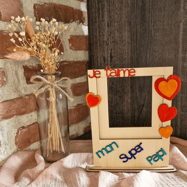 Kit Creatif - Fabrique ton cadre pour offrir