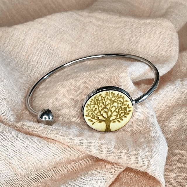 Bracelet en jonc Arbre de vie