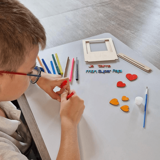 Kit Creatif - Fabrique ton cadre pour offrir