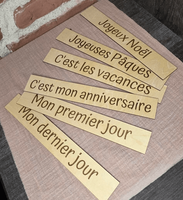 Pancarte Nounou personnalisé
