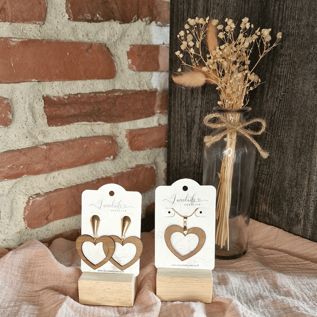 Boucle d'oreille Amour Forever