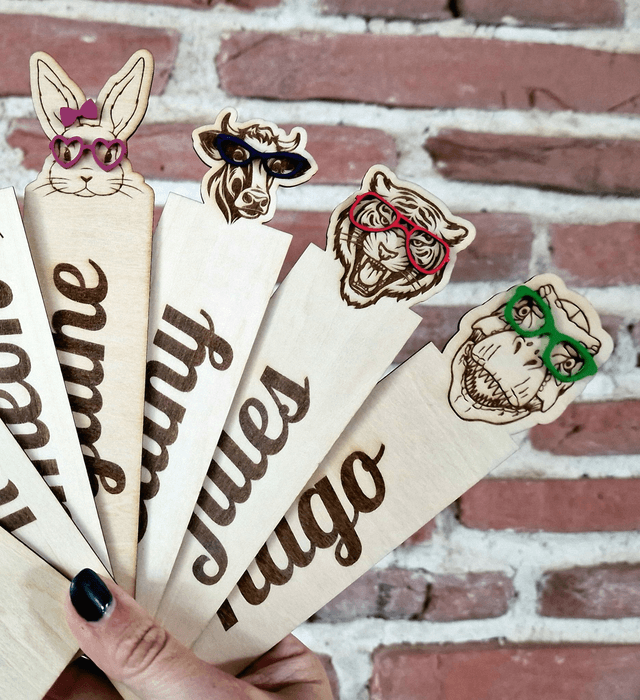 Marque pages animaux rigolos