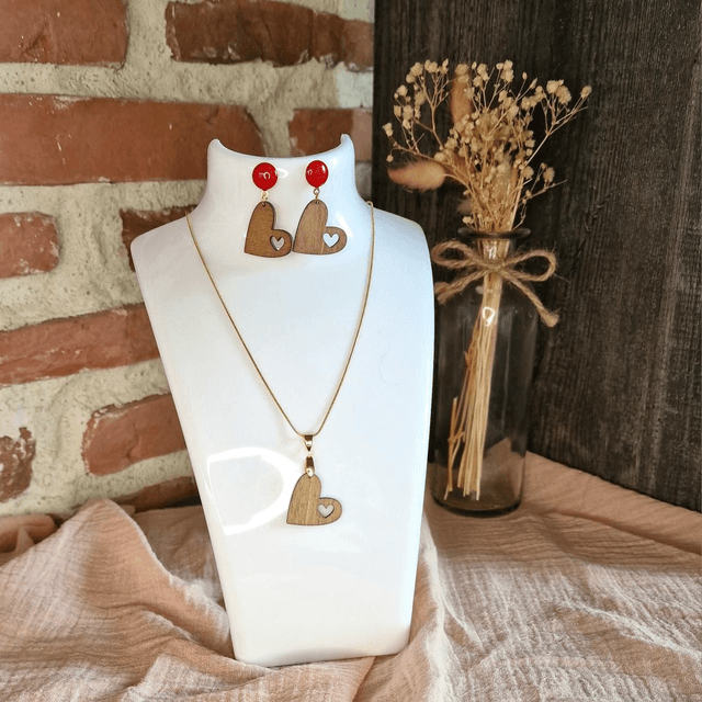 Collier Red Love