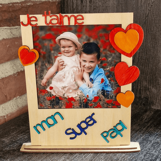 Kit Creatif - Fabrique ton cadre pour offrir