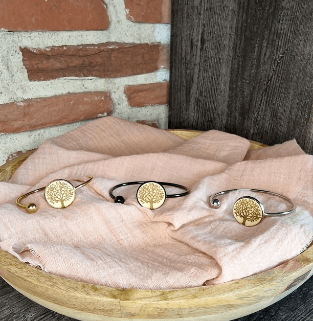 Bracelet en jonc Arbre de vie