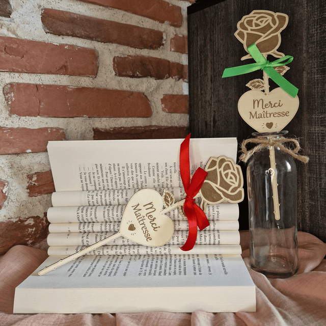Rose en bois Nounou