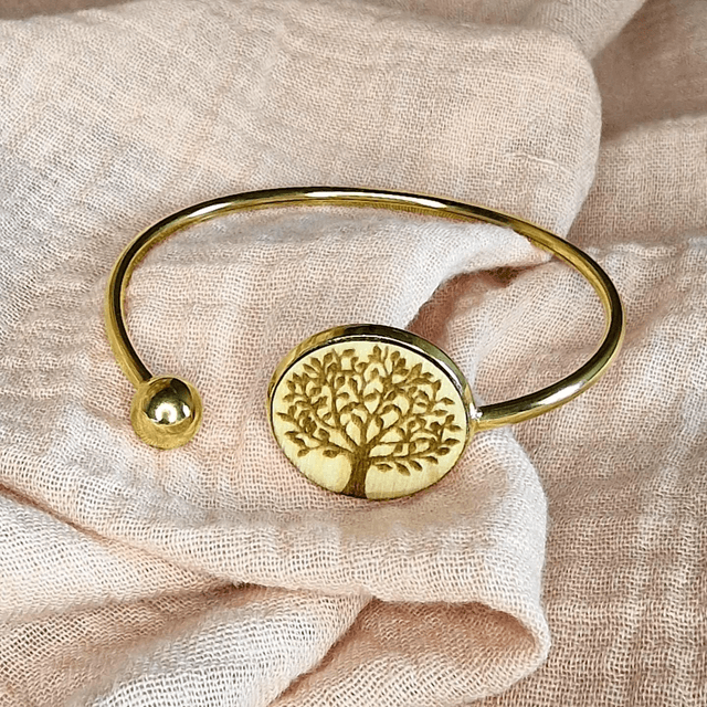 Bracelet en jonc Arbre de vie