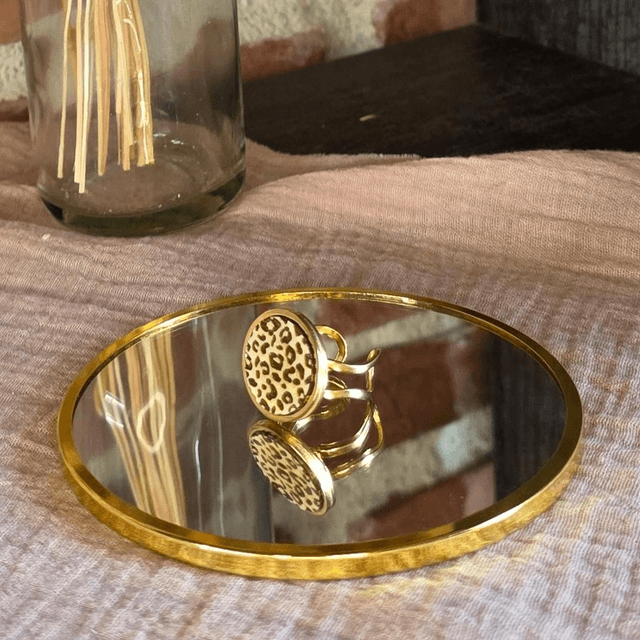 Bague Leopardia - Élégance Sauvage